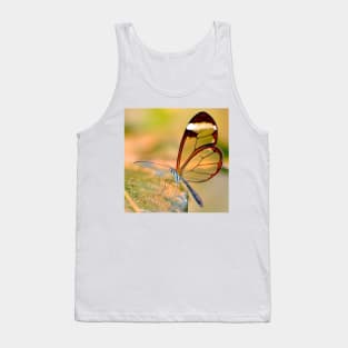 Glasswing Butterfly Tank Top